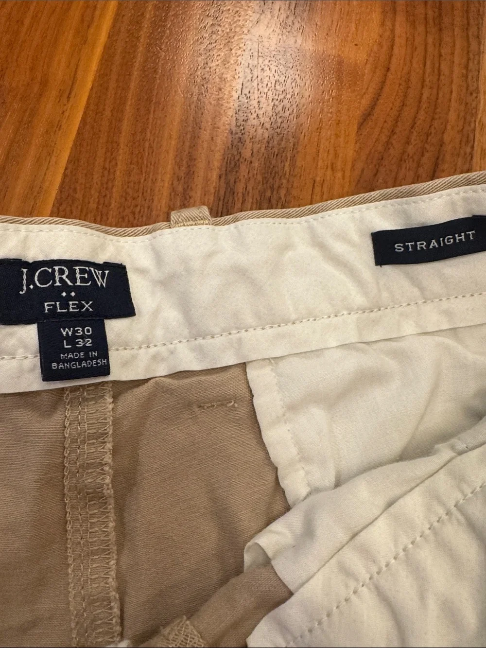 3 pairs J. Crew Men's Tan Khaki Chino Pants